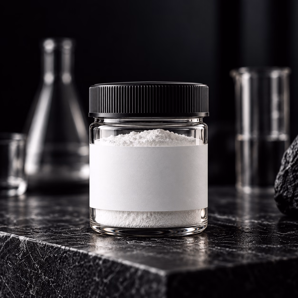 Minoxidil Powder, laboratory setting view